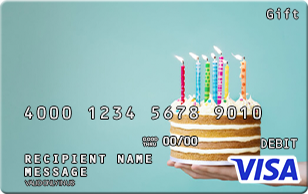 Visa Birthday Gift Card
