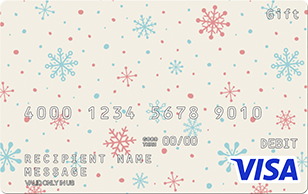 Visa Happy Holidays Gift Card $100