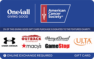 American Cancer Society Gift Card