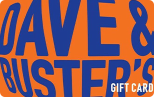 Dave and Busters Gift Card