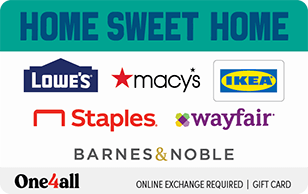 Home Gift Cards - Spruce Up Your Home From $10