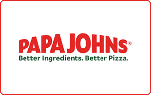 Papa John's Pizza Gift Card