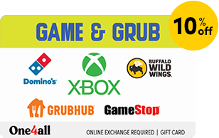 Game And Grub Gift Card $100 (email Delivery) : Target